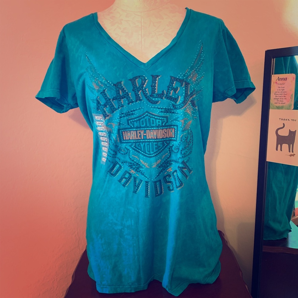 NWT Harley Davidson Chicago Top